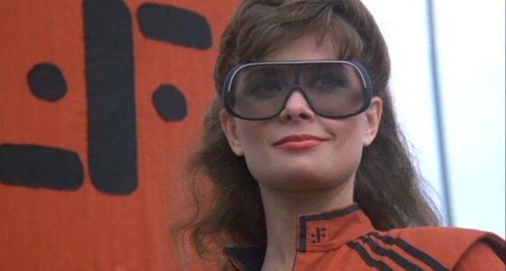 V: los visitantes - Diana (Jane Badler) con sus famosas gafas