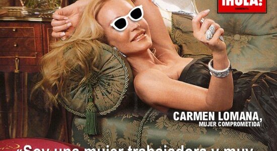 Carmen Lomana en ¡Hola!