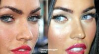 Megan Fox - Nariz antes y después