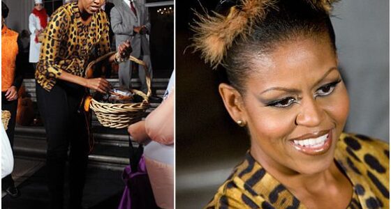 Michelle Obama en Halloween 2009