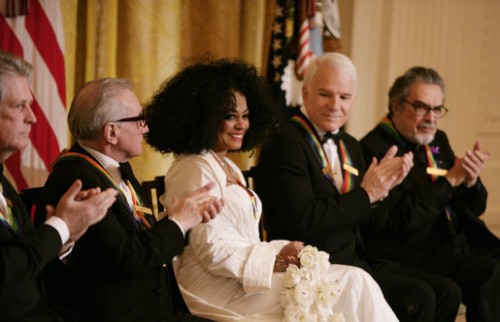 steve martin , diana ross, martin scorsese, Brian Wilson, Leon Fleisher