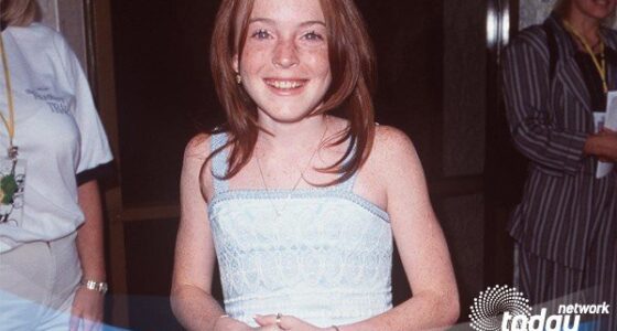 Lindsay Lohan de niña
