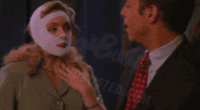 Elaine Vassal (Jane Krakowski) - Face bra (sujetacaras) en Ally McBeal