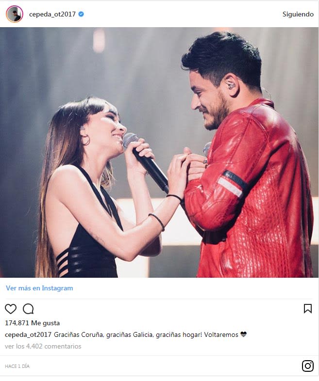 Aitana de OT y su HIPERGAMIA » aitana y cepeda en ot Aitana y Cepeda en 'Operación triunfo' - Instagram