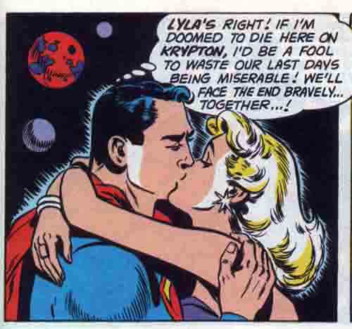 Los amores de Superman » comic de superman besando a lyla Los amores de Superman » comic de superman besando a lyla
