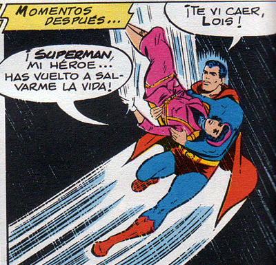 Los amores de Superman » comic de superman rescatando a una mujer Los amores de Superman » comic de superman rescatando a una mujer