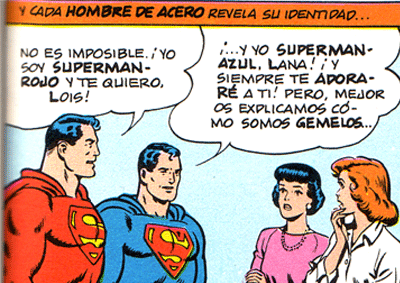 Los amores de Superman » comic de superman rojo y azul Los amores de Superman » comic de superman rojo y azul